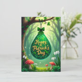 Cartes Pour Fêtes Annuelles La Saint-Patrick (Debout devant)