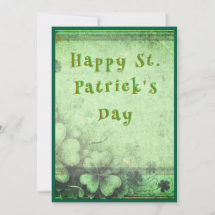 Cartes Pour Fêtes Annuelles La Saint-Patrick