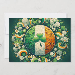 Cartes Pour Fêtes Annuelles la Saint-Patrick irlandaise/Irlande 
