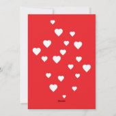 Cartes Pour Fêtes Annuelles La Saint-Valentin  (Dos)