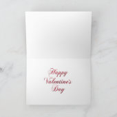 Cartes Pour Fêtes Annuelles la Saint-Valentin (Intérieur)