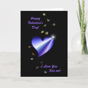 Cartes Pour Fêtes Annuelles La Saint-Valentin Cœur arc-en-ciel avec étoiles su
