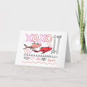 Cartes Pour Fêtes Annuelles La Saint-Valentin de Dr. Seuss Conception XOXO