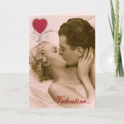 Cartes Pour Fêtes Annuelles La Saint-Valentin de Flirty Lover (Devant)