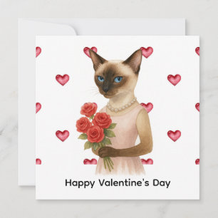 Cartes Pour Fêtes Annuelles La Saint-Valentin de la part de la maman de chat t