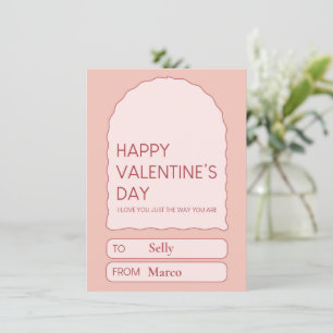 Cartes Pour Fêtes Annuelles La Saint-Valentin douce