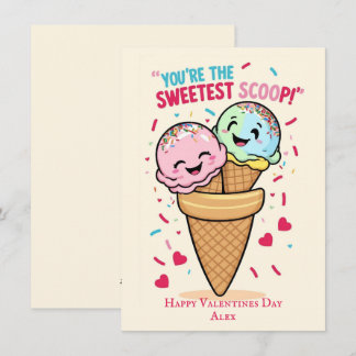 Cartes Pour Fêtes Annuelles La Saint-Valentin drôle et mignonne pour les enfan