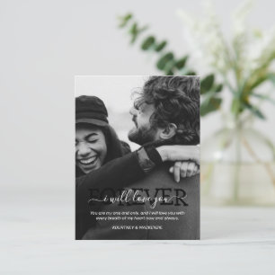 Cartes Pour Fêtes Annuelles La Saint-Valentin minimaliste