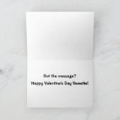 Cartes Pour Fêtes Annuelles La Saint Valentin pour une douce nièce ! (Intérieur)