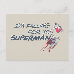 Cartes Pour Fêtes Annuelles La Saint-Valentin Superman Je suis en train de t