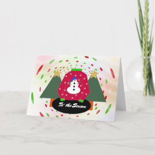 Cartes Pour Fêtes Annuelles La saison des pulls de Noël laids nostalgie