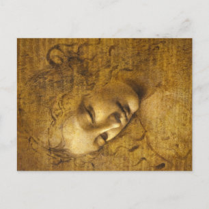 Cartes Pour Fêtes Annuelles La Scapigliata, 1508 par Léonard de Vinci