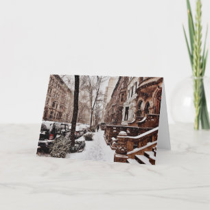 Cartes Pour Fêtes Annuelles La Semaine Après Noël Sur Le Côté Upper West