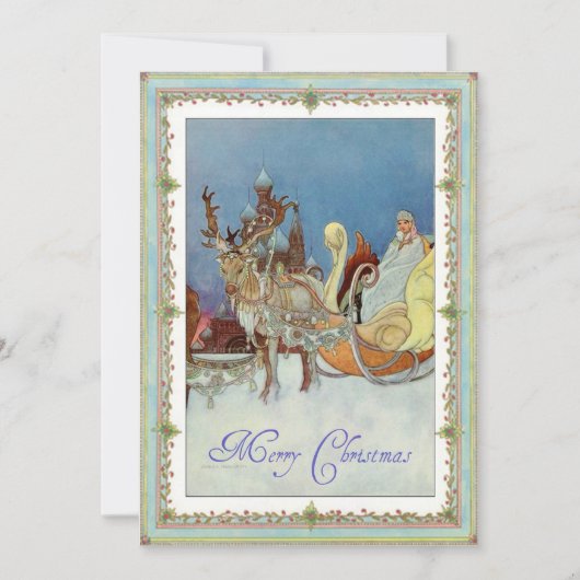 Cartes Pour Fêtes Annuelles La Tsarine (Devant)