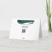 Cartes Pour Fêtes Annuelles La Turquie déguisée (Dos)