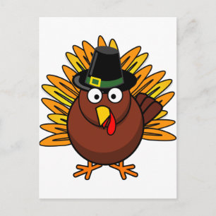 Cartes Pour Fêtes Annuelles La Turquie pour le Thanksgiving