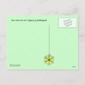 CARTES POUR FÊTES ANNUELLES LA VEILLE DU NOUVEL AN D'UN CYBORGE (Dos)