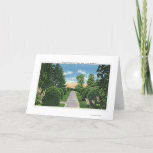 Cartes Pour Fêtes Annuelles La vue du Tanglewood fait du jardinage # 2