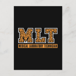 Cartes Pour Fêtes Annuelles Laboratoire Tech MLT Technicien de laboratoire Méd