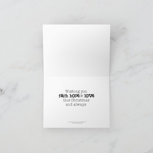 Cartes Pour Fêtes Annuelles Labradoodle Rainbow Christmas (Intérieur)