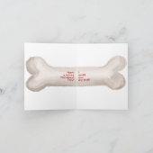 Cartes Pour Fêtes Annuelles Labradoodle sapin de Noël (Intérieur)