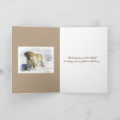 Cartes Pour Fêtes Annuelles Labrador Retriever Cadeaux de Noël (Intérieur)
