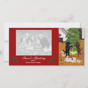 Cartes Pour Fêtes Annuelles Labrador Retriever Christmas