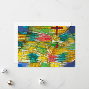 Cartes Pour Fêtes Annuelles L'agneau, points d'infini par après Paul Klee