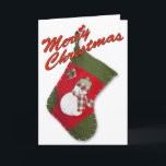 Cartes Pour Fêtes Annuelles Laine Casquette Snowman Plaid Scarf Christmas Stoc<br><div class="desc">Cette couverture de carte de Noël douce comprend une photo d'un bas rouge et vert avec un bonhomme de neige adorable habillé d'un foulard et d'un casquette en plaid de saison sur un arrière - plan blanc. Vous pouvez supprimer le texte rouge Joyeux Noël en noir, puis cliquer sur Personnaliser...</div>