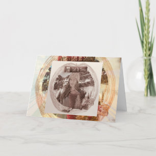 Cartes Pour Fêtes Annuelles Laisse-le neiger