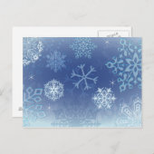 Cartes Pour Fêtes Annuelles laisse tomber (Devant / Derrière)