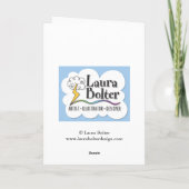 Cartes Pour Fêtes Annuelles Laisser La Lumière (Dos)