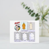 Cartes Pour Fêtes Annuelles Laissez tomber la neige (Debout devant)