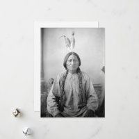 Lakota Leader assis Bull Amérindien