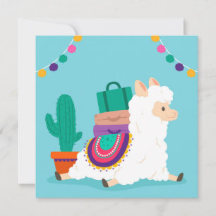 Cartes Pour Fêtes Annuelles Lama