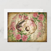 Cartes Pour Fêtes Annuelles L'amour à Noël (Devant / Derrière)