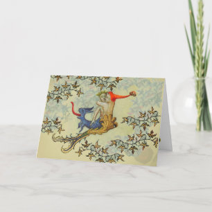 Cartes Pour Fêtes Annuelles L'AMOUR DANS l'ABYSS Mermaid et la Saint-Valentin 