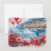 Cartes Pour Fêtes Annuelles L'Amour De Monaco (Devant / Derrière)