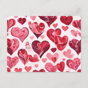 Cartes Pour Fêtes Annuelles L'amour est dans le design Air- coeur