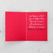 Cartes Pour Fêtes Annuelles L'amour est en fleur ! (Intérieur)