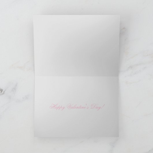 Cartes Pour Fêtes Annuelles L'amour perpétuel (Intérieur)