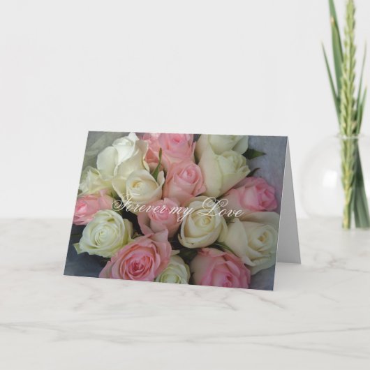 Cartes Pour Fêtes Annuelles L'amour perpétuel (Devant)