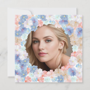 Cartes Pour Fêtes Annuelles L'amour pur comme Fleur