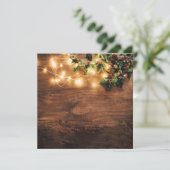 Cartes Pour Fêtes Annuelles Lampes de Noël (Debout devant)