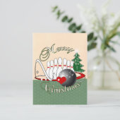 CARTES POUR FÊTES ANNUELLES LANCEUR/JOYEUX NOËL DE ROULEMENT (Debout devant)