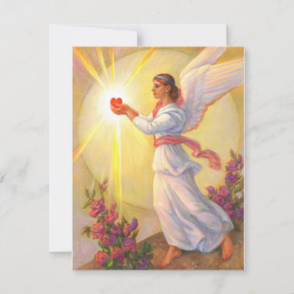 Cartes Pour Fêtes Annuelles L'Ange De Saint Valentin