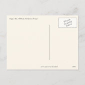 Cartes Pour Fêtes Annuelles L'ange de Thayer - Noël (Dos)