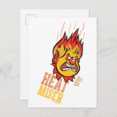 CARTES POUR FÊTES ANNUELLES L'ANNÉE SANS FUSION SANTA CLAUS™ (Devant / Derrière)