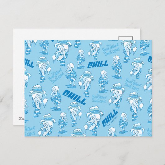 Cartes Pour Fêtes Annuelles L'ANNÉE SANS Motif SANTA CLAUS™ Snow Miser (Devant / Derrière)