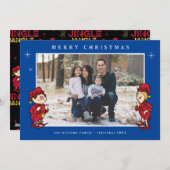 Cartes Pour Fêtes Annuelles L'ANNÉE SANS PÈRE NOËL™ | Joyeuses Fêtes (Devant / Derrière)